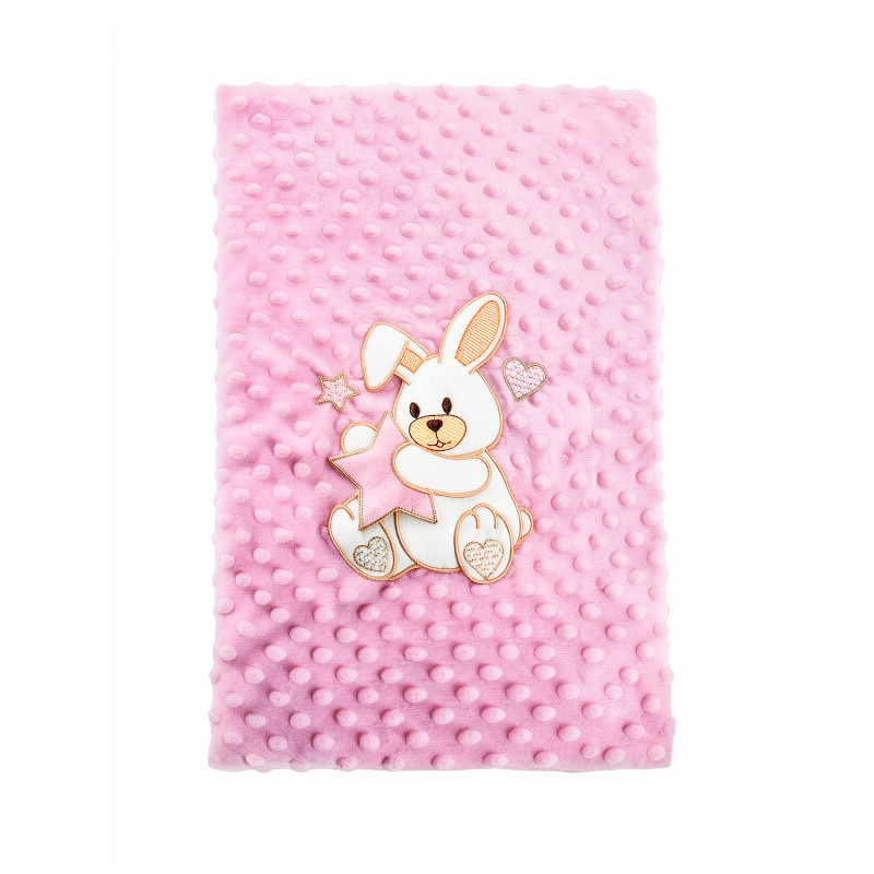 bebe maman couverture sommeil calm ours rose baby mam