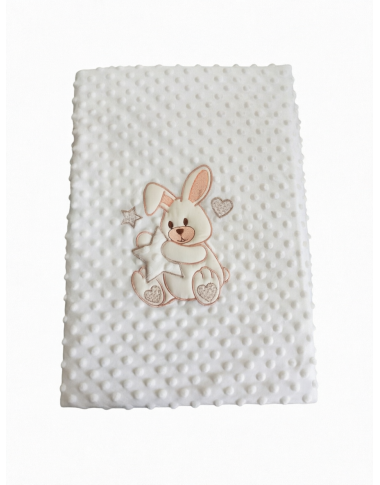 bebe maman couverture ours blanc casse sommeil calme baby mam