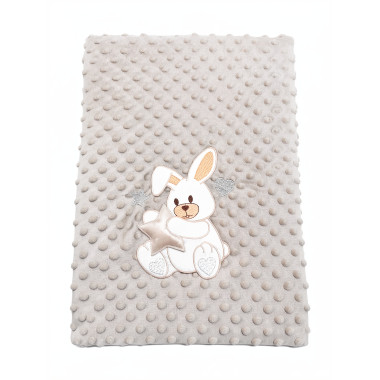 bebe maman couverture ours beige sommeil calme baby mam