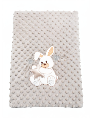 bebe maman couverture ours beige sommeil calme baby mam