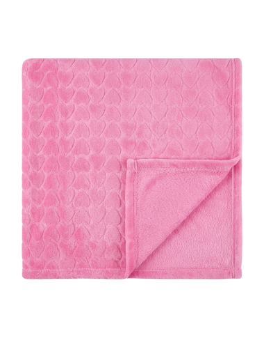 Couverture Rose 80x110 – Douce et Chaude Bébé en Tunisie