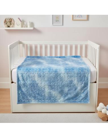 Couverture Bleu 80x110 – Douce et Chaude Bébé en Tunisie