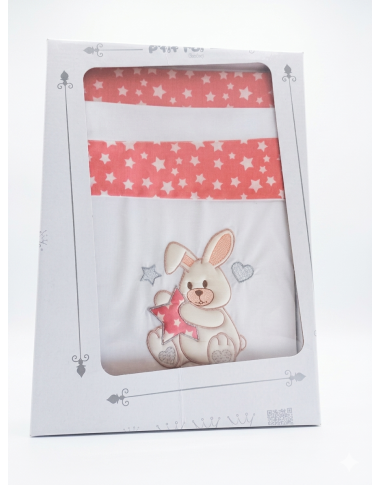 bebe maman drap ours rose someil baby mam