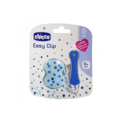 CHICCO ATTACHE SUCETTE BLEU