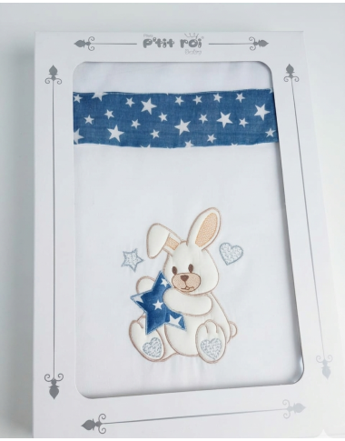 bebe maman drap ours bleu baby mam