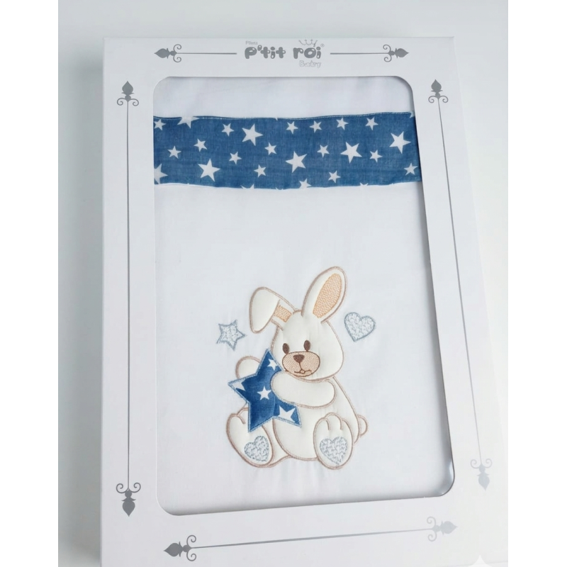 bebe maman drap ours bleu baby mam