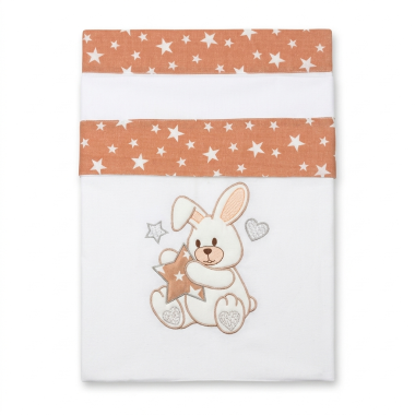 Parure Drap Ourson Bébé Beige – Ensemble Linge de Lit Doux pour Nouveau-né