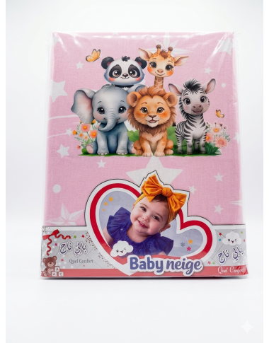 bebe maman drap coussin rose baby mam