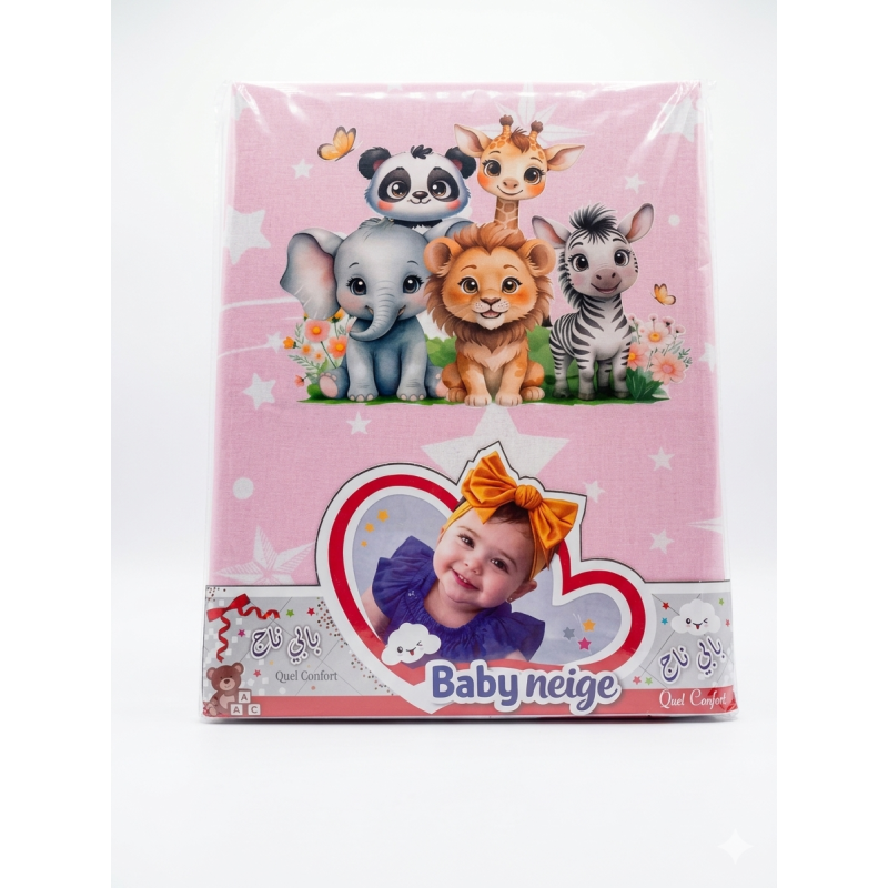 bebe maman drap coussin rose baby mam
