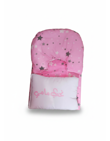 bebe maman parure drap oussin cou rose baby mam