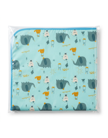 Tapis de Change Bébé Bleu - Pratique & Hygiénique | Babymam