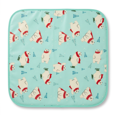 Tapis à langer bébé vert en Tunisie – Pratique et confortable