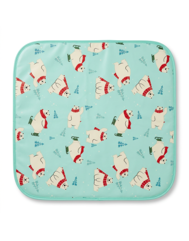 Tapis à langer bébé vert en Tunisie – Pratique et confortable