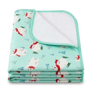 Tapis à langer bébé vert en Tunisie – Pratique et confortable