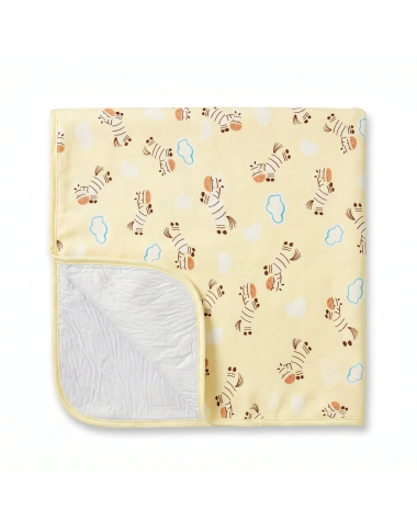 Tapis à langer bébé jaune en Tunisie – Confort et praticité au quotidien