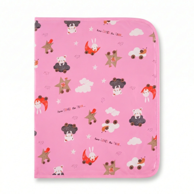Tapis de Change Bébé Rose - Pratique & Hygiénique | Babymam