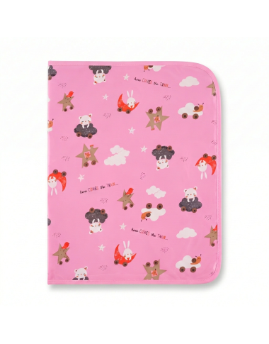 Tapis de Change Bébé Rose - Pratique & Hygiénique | Babymam