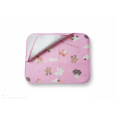 Tapis de Change Bébé Rose - Pratique & Hygiénique | Babymam