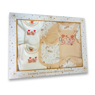 bebe maman sortie clinique beige nouveau ne baby mam