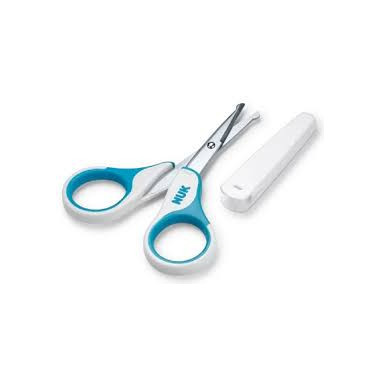 Ciseaux bébé NUK Bleu sécurité inox – Livraison rapide en Tunisie