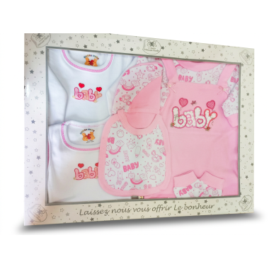 bebe maman sortie clinique rose baby mam