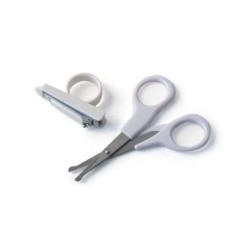 REER COUPE-ONGLE ET CISEAUX BLANC