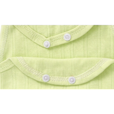 Body sans manche bébé vert : sous-vêtement doux en coton pour nouveau-né