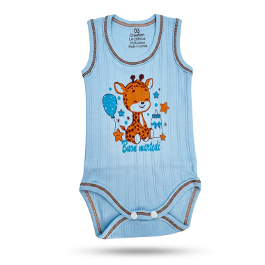 bebe maman body sans manche bleu sous vetment baby mam