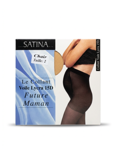 maman satina collant voile lycra chair femme enceinte mam