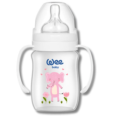 WEE Biberon Col Large avec Poignée Safari 150 ml Tunisie – Biberon Bébé Pratique