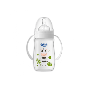 WEE Biberon Col Large avec Poignée Safari 250 ml Tunisie – Biberon Bébé Pratique