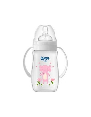 WEE Biberon Col Large avec Poignée Safari 250 ml Tunisie – Biberon Bébé Pratique