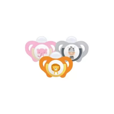 bebe maman wee sucette safari 0-6M orthodontic baby mam