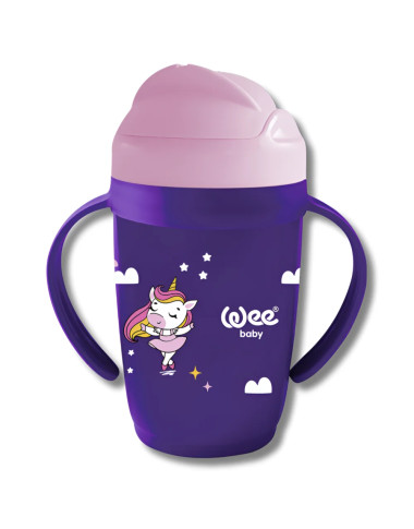 bebe maman wee tasse animal avec ance 260ML jus lait eau baby mam
