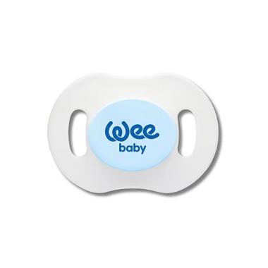 Sucette Wee Baby Soirée 0-6M avec protecteur – Tétine phosphorescente bébé