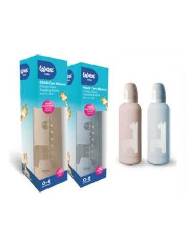 bebe maman wee biberon verre 25ML lait baby mam