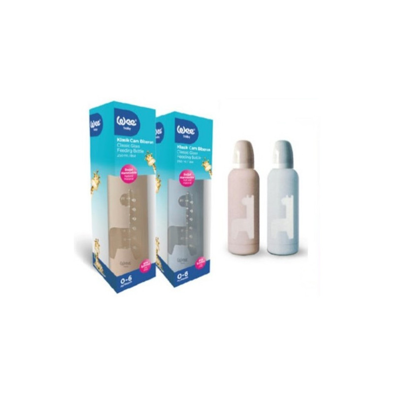 bebe maman wee biberon verre 25ML lait baby mam