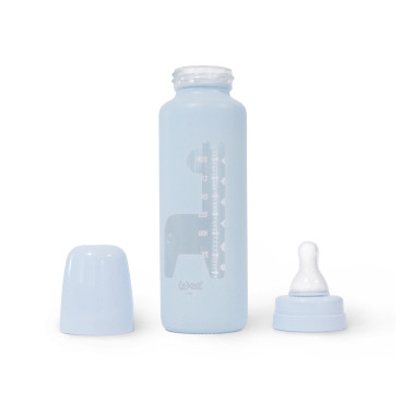 Biberon Wee Baby Verre 250ml – Biberon bébé anti-colique silicone