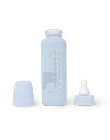 Biberon Wee Baby Verre 250ml – Biberon bébé anti-colique silicone