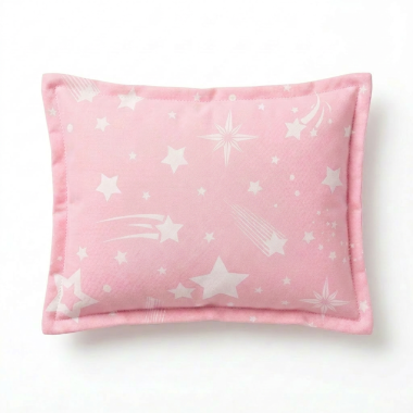 Parure Drap + Coussin Bébé Animaux Rose | Babymam