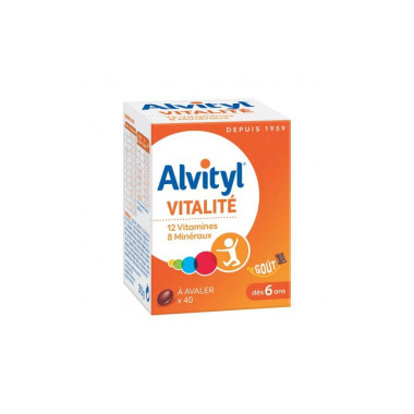 bebe maman enfant alvityl comprimes bt/40 multivitamine huminite sante enfant a partir de 6 ans baby mam
