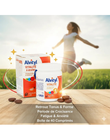 ALVITYL COMPRIME VITAMINES BT/40