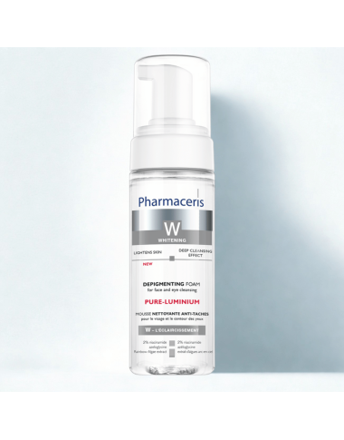 pharmacerismousse nettoyant aclaircissant anti tache brune masque de grossesse eclat baby mam