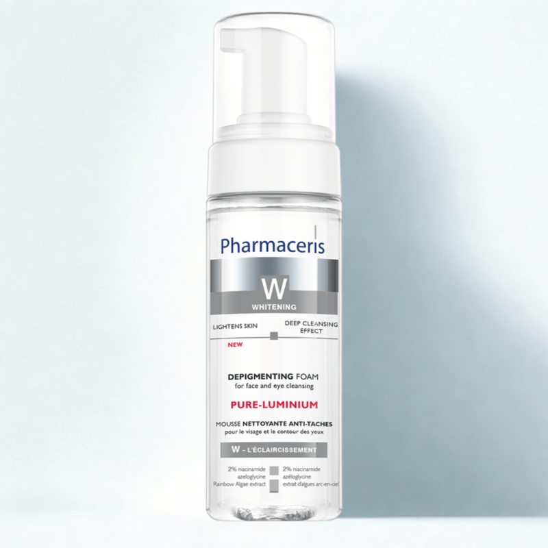 pharmacerismousse nettoyant aclaircissant anti tache brune masque de grossesse eclat baby mam