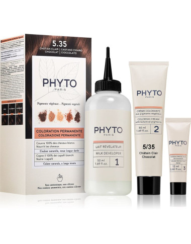 Phytocolor 5.35 Châtain Clair Chocolat | Soin & Brillance | Babymam
