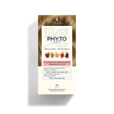 maman femme phytocolor 8 blanc clair coloration cheveux baby mam