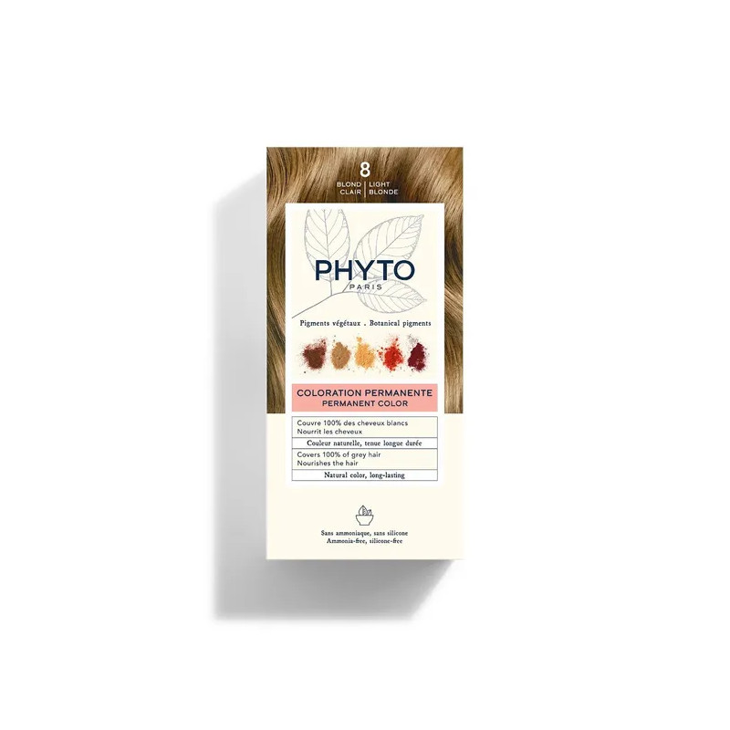 maman femme phytocolor 8 blanc clair coloration cheveux baby mam