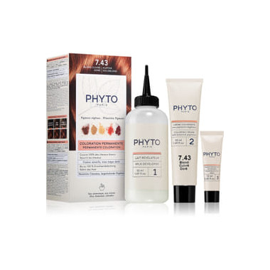 Phytocolor 7.43 Blond Cuivré Doré | Éclat Intense | Babymam