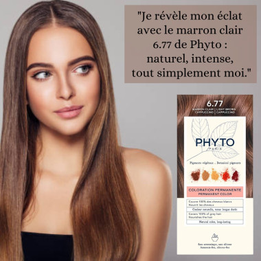 Phytocolor 6.77 Marron Cappuccino | Brillance & Soin | Babymam