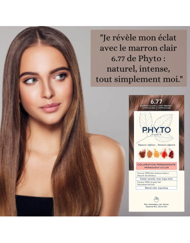Phytocolor 6.77 Marron Cappuccino | Brillance & Soin | Babymam